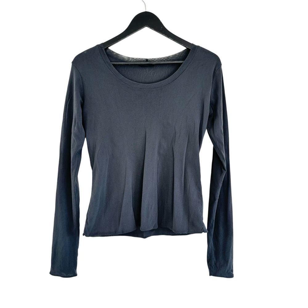 Crea Concept Double Mesh Long Sleeve Charcoal Grey Size Small